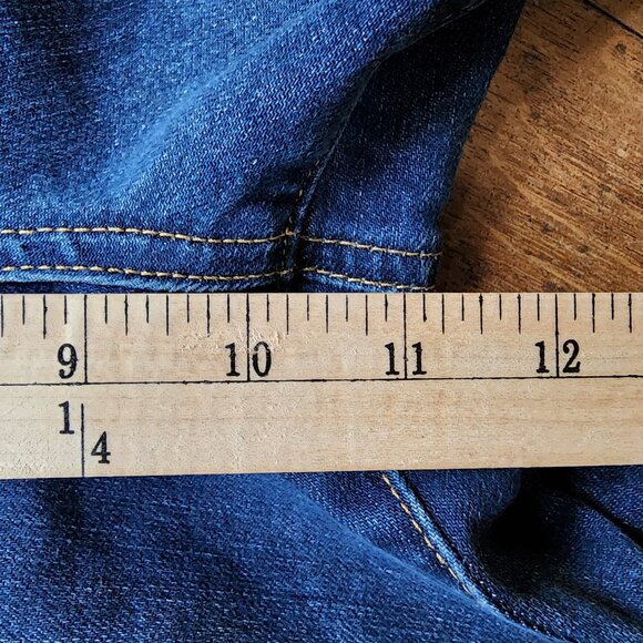 Talbots Flawless Five-Pocket "Crop" Jeans Size 14 Petite - Picture 10 of 16